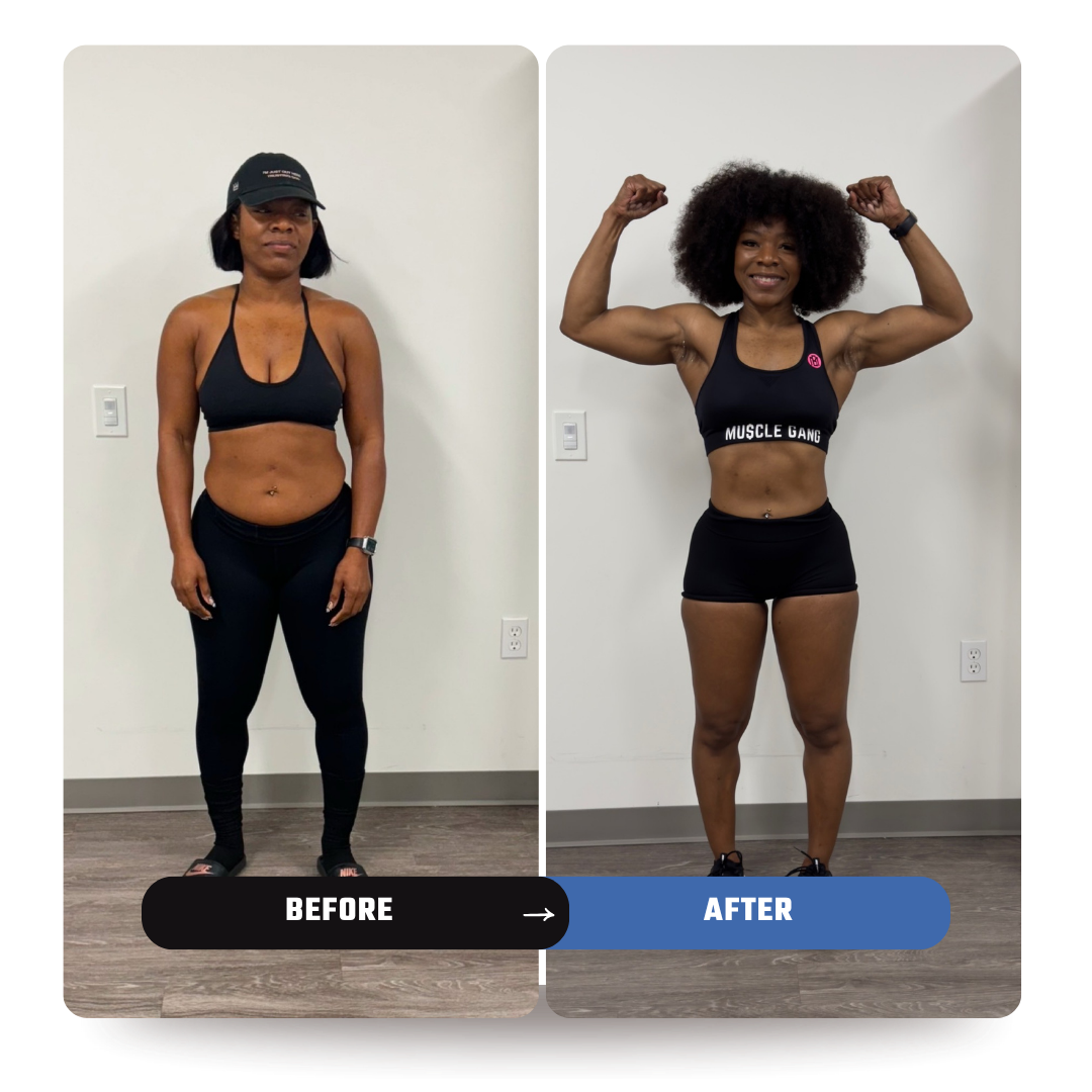 Beige Minimalist Before After Hair Salon Instagram Post